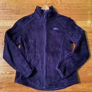 Dark Purple The North Face Women's Shadow Luxe Osito Fleece Jacket Size Small